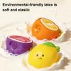 Pet Toy Fruit Shape Dog Chew Toy Soft Latex Bite Resistant Molar Teeth Cleaning Dental Care Sound Making Interactive