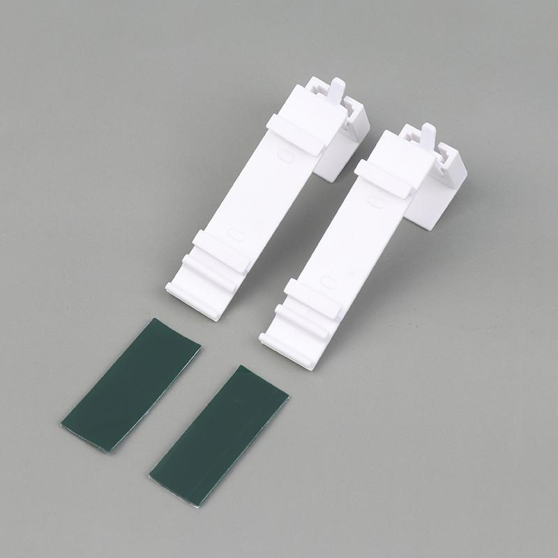 

2/4 шт. Удлиненные регулируемые кронштейны для рулонных штор, крепежные аксессуары, держатель для штор, зажим, замена для ремонта 2pcs