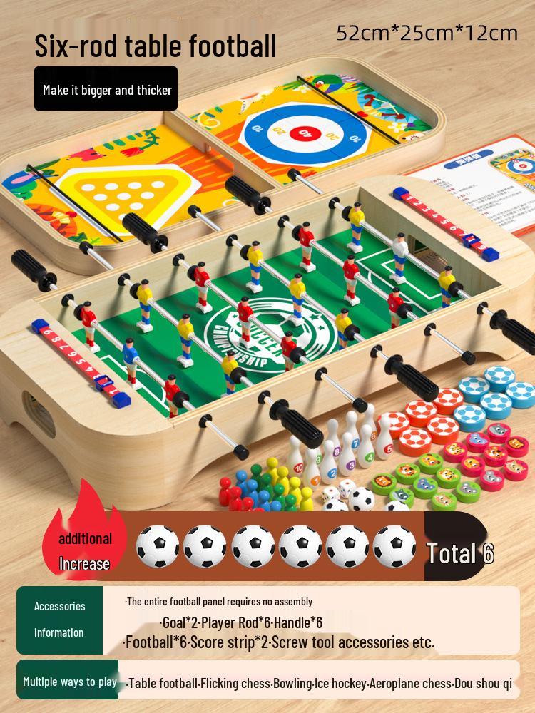 Children's Educational Football Board Game: Parent-Child Interactive Two-Player Toy