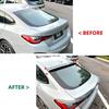 Carbon Fiber Look/Gloss Black Rear Trunk Roof Spoiler Wing Lip Tail Upper Splitter For 2020-2025 BMW 4 Series G26 i4 425i 430i