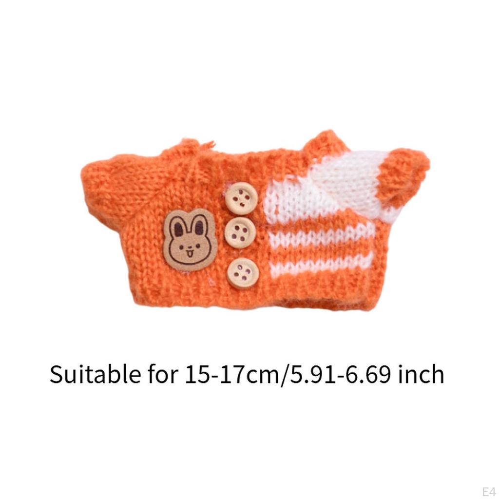 Dolls Sweater ,Doll Clothes Suit, Costume Outfits, for 15-17cm ,Birthday Gifts