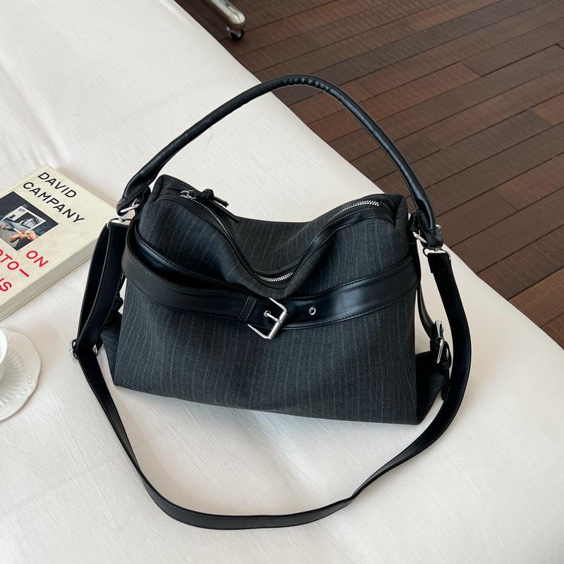 2026 New Arrival Retro Tote: High-End Fashion Simple Casual Crossbody Shoulder Bag for Women