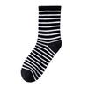 Men's & Women's Ins Style Japanese Striped Cotton Socks  Korean Trendy Design, 100% Cotton Breathable