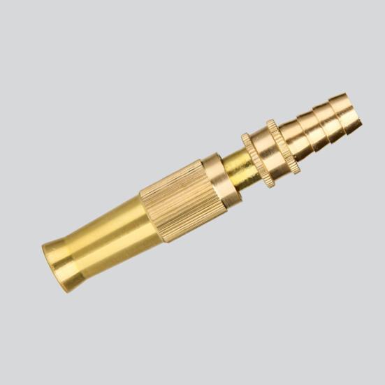 Kobberslangedyse Justerbar sprøytedyse Høytrykksdyse Heavy Duty sprøyte for hageslanger Uteplass Plenvanning Bilvask