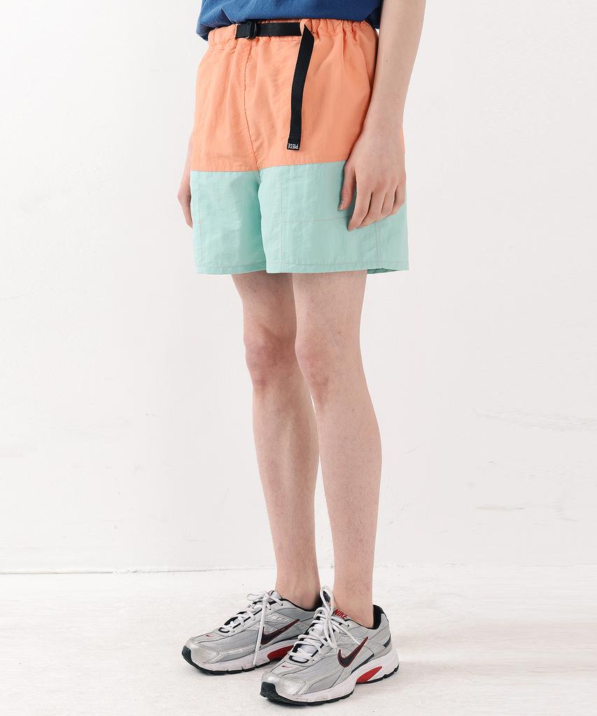 PEACE MAKER Nylon Color Shorts (Mint)