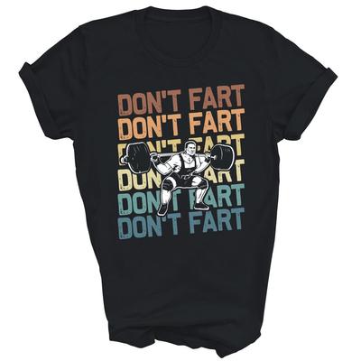 Nicht furzen beim Gewichtheben Gewichtheben Fitnessstudio Workout Unisex Shirt Geschenk