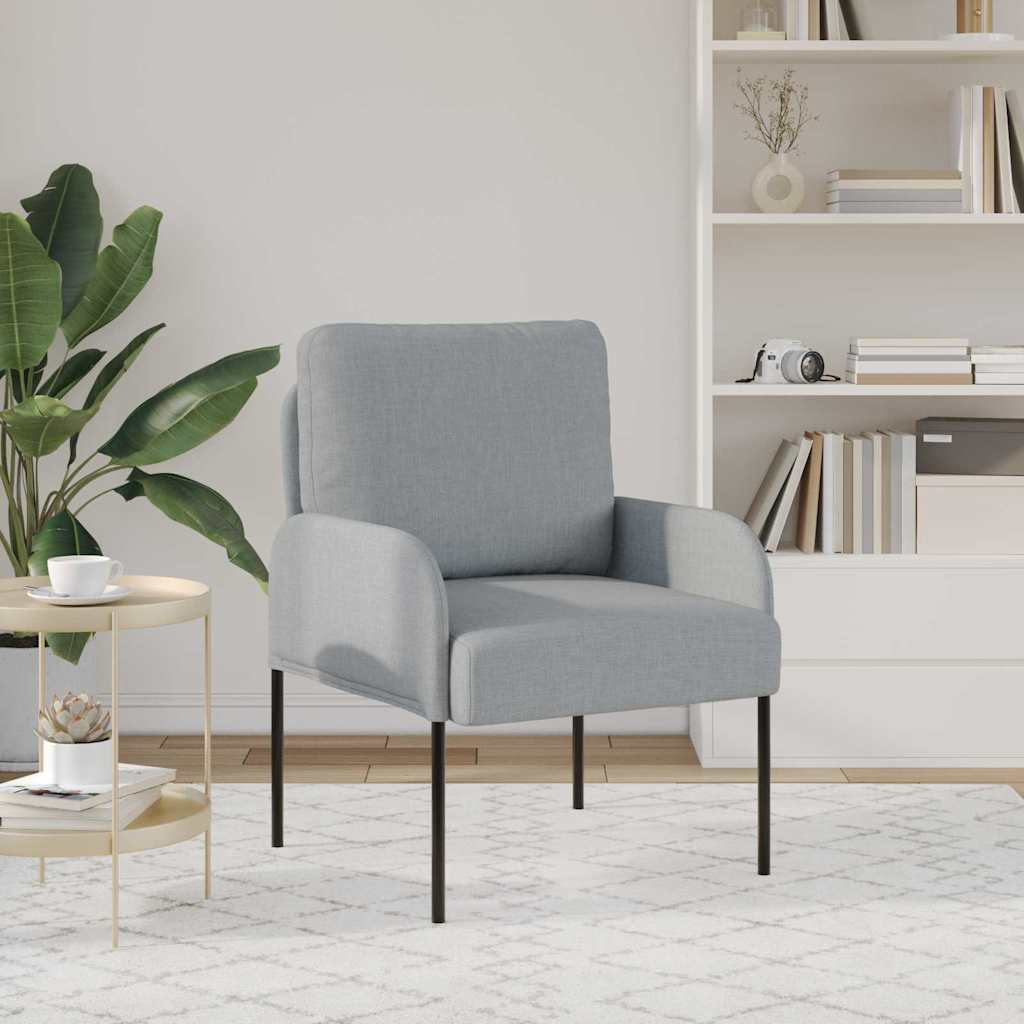 Sofas with Cushions 55 Cm Light Grey Plywood