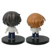 NOWA Figurka Anime Bungou Stray Dogs 7cm Kawaii Dazai Osamu Figurka Akcji Urocza Nakahara Chuuya Figurka Model Kolekcjonerski z PVC Lalka