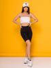 Black Cycling Shorts with ISSA Plus Patch