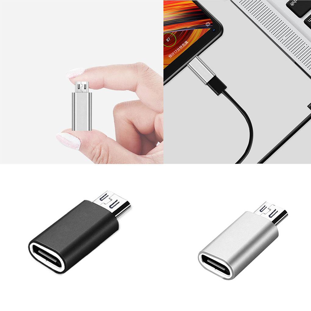 Mini Type-c Female To Micro USB Adapter 3.0 Aluminum Alloy USB-C Converter