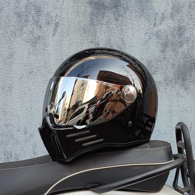 ORZ Plná helma na motorku Helma Vintage Chopper Retro Helma capacete de motocicleta modulární helma Schválení DOT