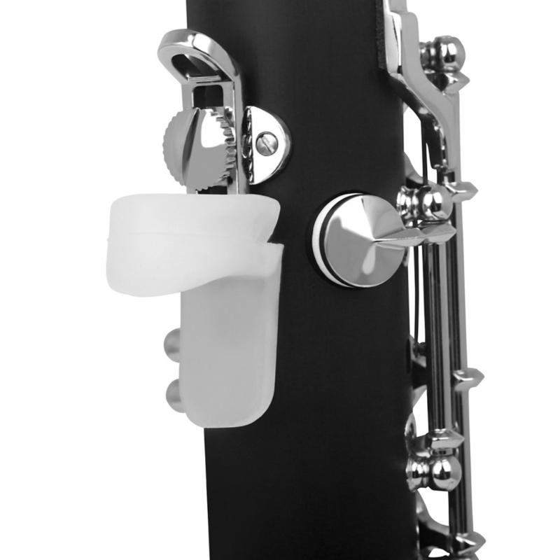 Premium Silicone Clarinet Thumb Rest Cushion with Ergonomic Design Silicone Texture for Comfortable and Secure Grip