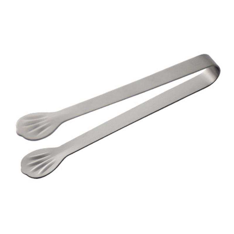 Ice Cubes Tongs Stainless Steel Cooking Tongs Kitchen Utensils For Snacks Sugar Sugar Dessert BBQ Buffet Serving Frying