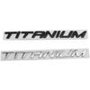 Auto 3D Metall TITAN Buchstabe Stamm Körper Abzeichen Emblem Aufkleber Aufkleber für Ford Mondeo Mkv Kuga Ecosport Focus