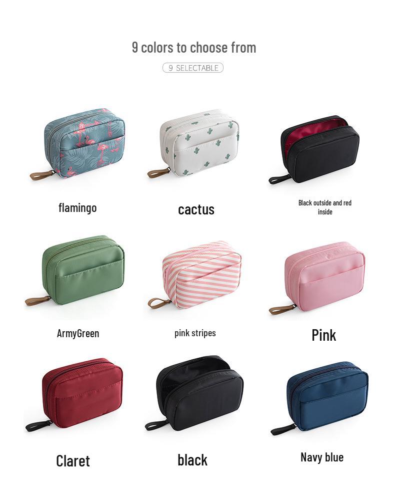 Customizable Small Makeup and Cosmetic Bag with Logo Printing Options