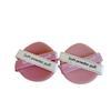 Dual Ribbon Q-Bounce Cushion Foundation Sponge - Compact, Small Portable Puff