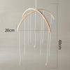 Crib Mobile Frame Bamboo DIY Decoration for Infant Toys Bedroom Decor Bed Bell Hanger Ceiling