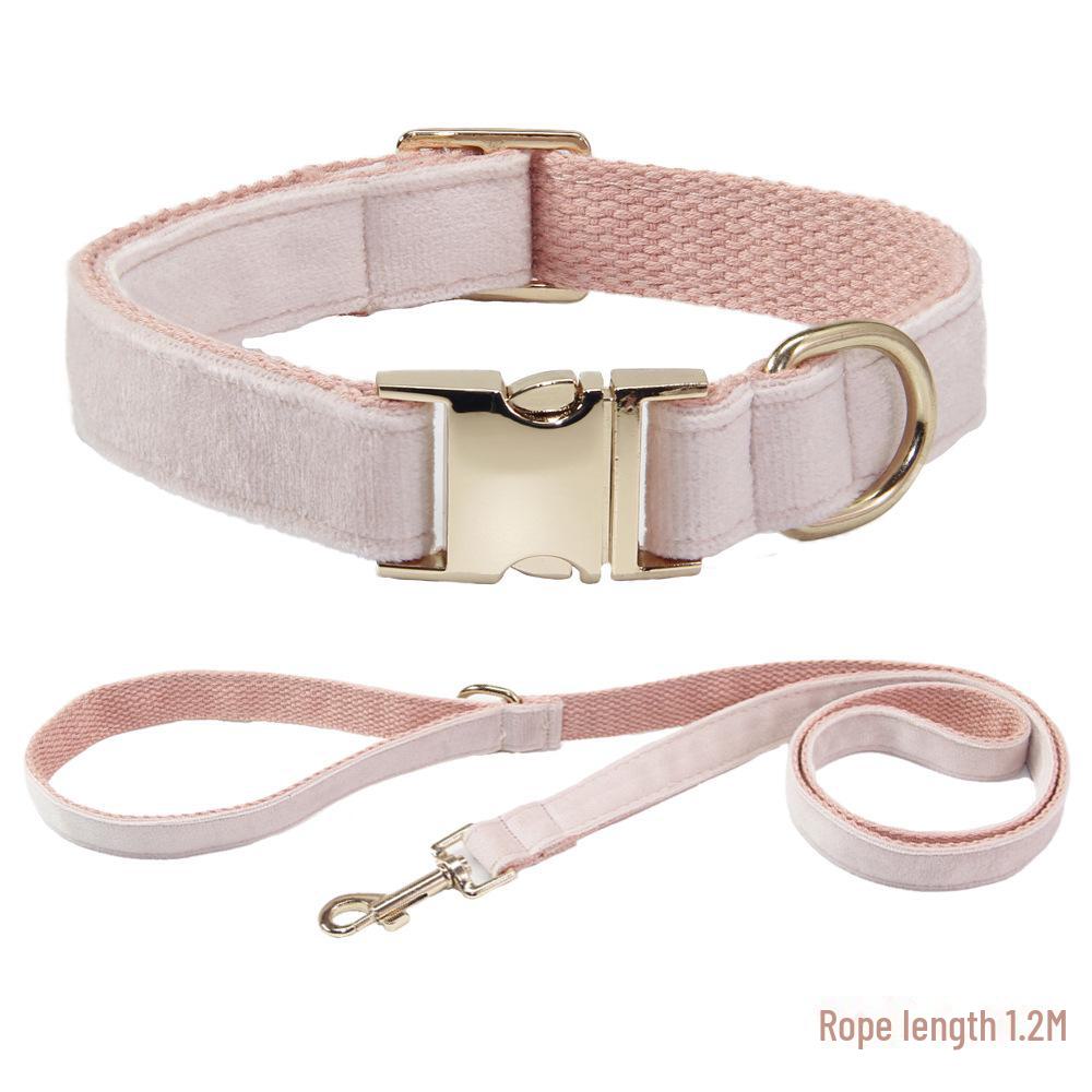 Graviertes Anti-Verlust-Hundehalsband- und Leinen-Set – verstellbar für mittelgroße bis große Hunde
