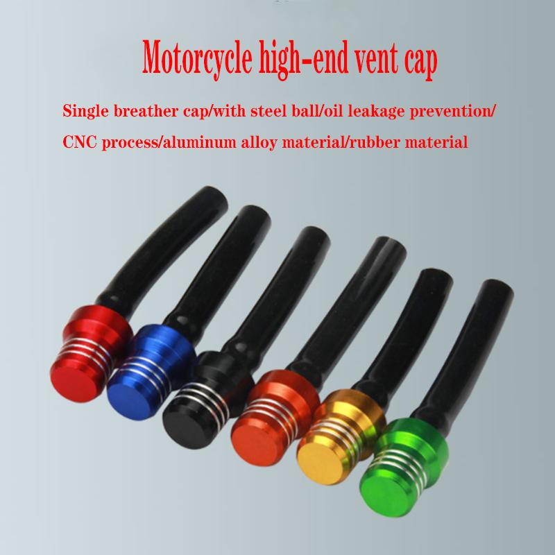 1 Pcs Aluminum Alloy Cross-Country Motorcycle Gas Fuel Tank Valve Exhaust Bbreathing Hose Four-Wheel Motorcycle Standard Parts