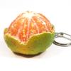 Food replica Whole green mandarin orange that looks like you could eat it keychain (253OK)