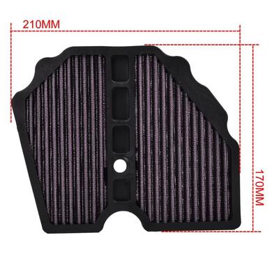 Motorcycle Engine Air Filter Cleaner High Flow Non-woven Fabric Air Intake Filter Element For Benelli TRK502 TRK502X 2017-2022