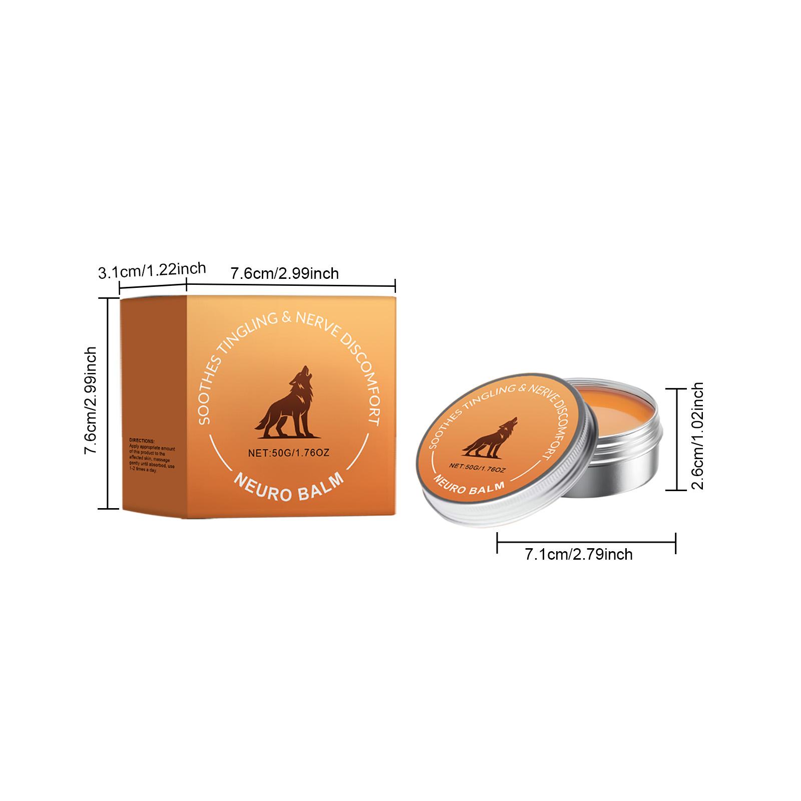 

Therawolf Neuros Balm Deeply Penetrates For Lasting Comfort For Hand Feet Body 50g