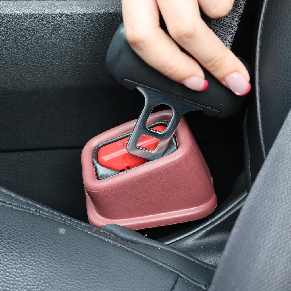 Car Seat Belt Buckle Cover Anti Scratch Seatbelt Button Protector Seat Belt Protection Cover Car Interior Accessories