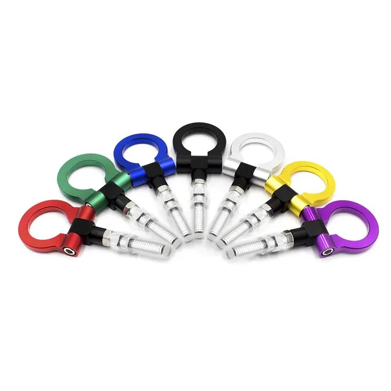 Car Racing Front Rear Tow Towing Hook Auto Trailer Ring Universal Tow Hook Towing Bars Set for Japanese Car For Honda