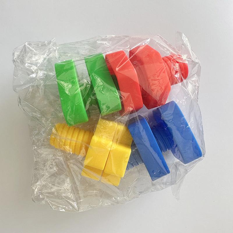 4 Set Kids Plastic Screw Toys Montessori Insert Blocks Bolts And Nuts Shape Puzzle Toys For Children Train Fine Motor Skills