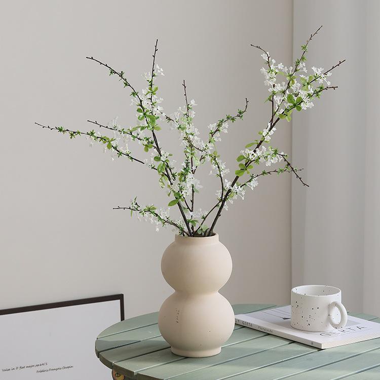 Ramo Nórdico de Salgueiro Gato Artificial para Decoração de Casa