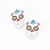 Skull Halloween Earrings Trick Spider Dangle Earrings Creative Pumpkin Ear Studs  Gift