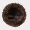 Korean Style Bear Ears Plush Hat Warm Cap Mink Fur Fisherman Hat Fluffy Warm Hat  Autumn and Winter
