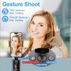 Auto Face Tracking Phone Holder Selfie Gimbal with Rechargeable Detachable LED Fill Light Detachable Controller