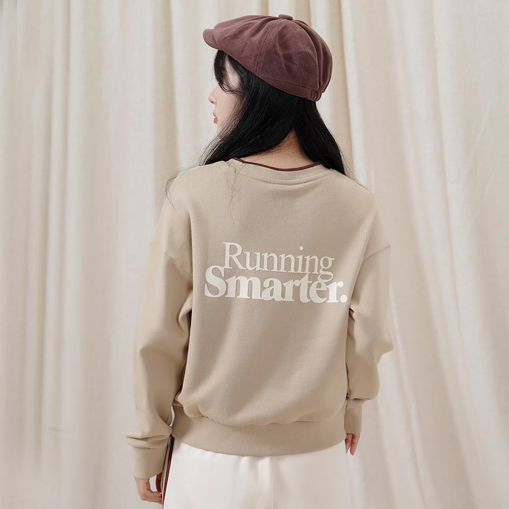 (WMNS) New Balance Athletics 70s Crewneck Sweatshirt Asia Sizing 'Beige White' Women's AWT23552-INC