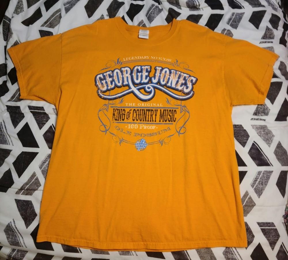 

George Jones king of country music Tshirt All Size S to 5XL UR642 Unisex T-Shirt XXXL