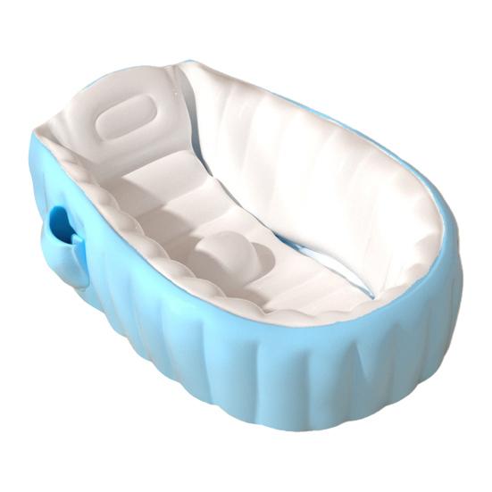 Girls Inflatable Bathtub Easy Storage Baby Shower Tub Kids Inflatable Beach Camping Bathtub Multi-functional Pool