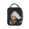 M-Michael Jacksons Lunchtasche Lustige Brotdose Picknick Tragbar Isoliert Tote Lebensmitteltaschen Für Männer Oxford Druck Kühltasche