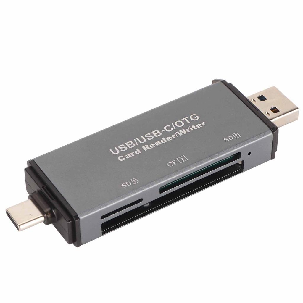 Card Reader USB C USB 3.0 OTG Function High Speed Widely Compatible Memory Card Reader for Phone