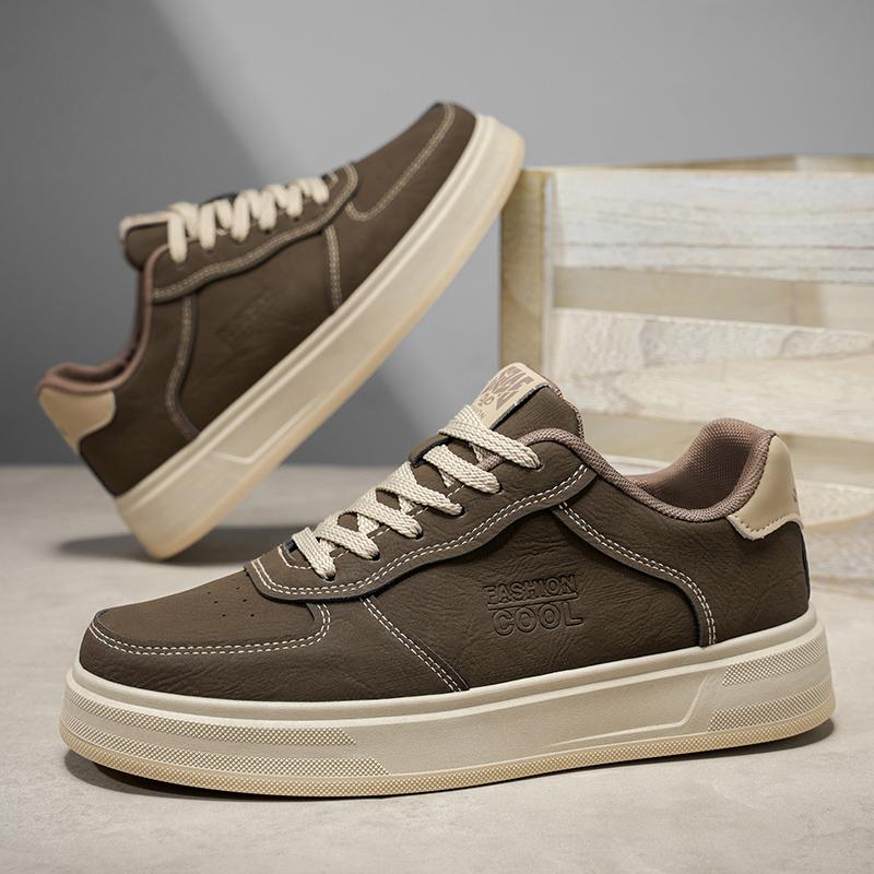 Ny Mote Høst Og Vinter Herre Lav Topp Martin Støvler Studenter Mannlige Gutter Trendende Myk Såle Arbeidssko Arbeidsvern Martin Sneakers