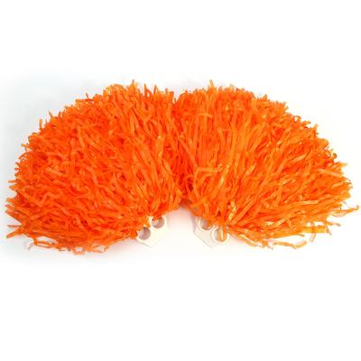 Cheerer Pom Poms Squad Cheer Sport Party Tanz Nützliches Zubehör (Orange)