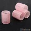 6 Pcs Random Color Same Size Hot Grip Cling Hair Styling Roller Curler Tool