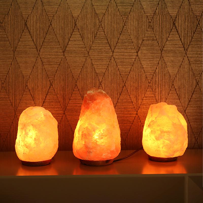 Himalayan Salt Lamp: Natural EU Standard Bedroom Table Lamp