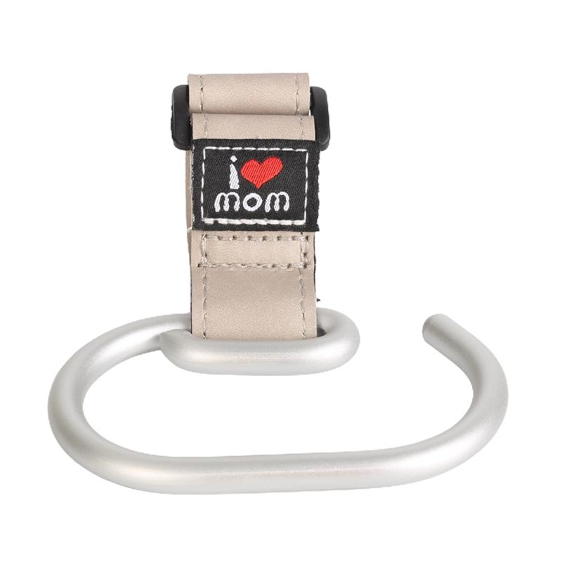 

Креативный крючок для детской коляски, сверхпрочный алюминиевый многофункциональный крючок для сумки, крючок для коляски, не деформирующийся, не ржавеющий серый