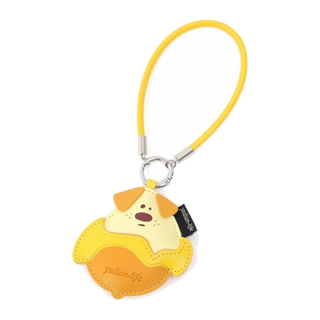 Aesthetic Keychain Charms,Leather Fruit Dog Bag Charm Pendant Fruit Dog Keychains Charms Hanging Ornament for Womens