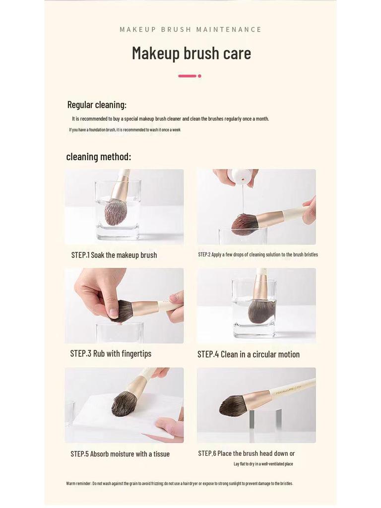 Série Vacances Set de 12 Pinceaux de Maquillage - Pinceaux Super Doux pour Fards à Paupières, Poudre Libre et Débutants