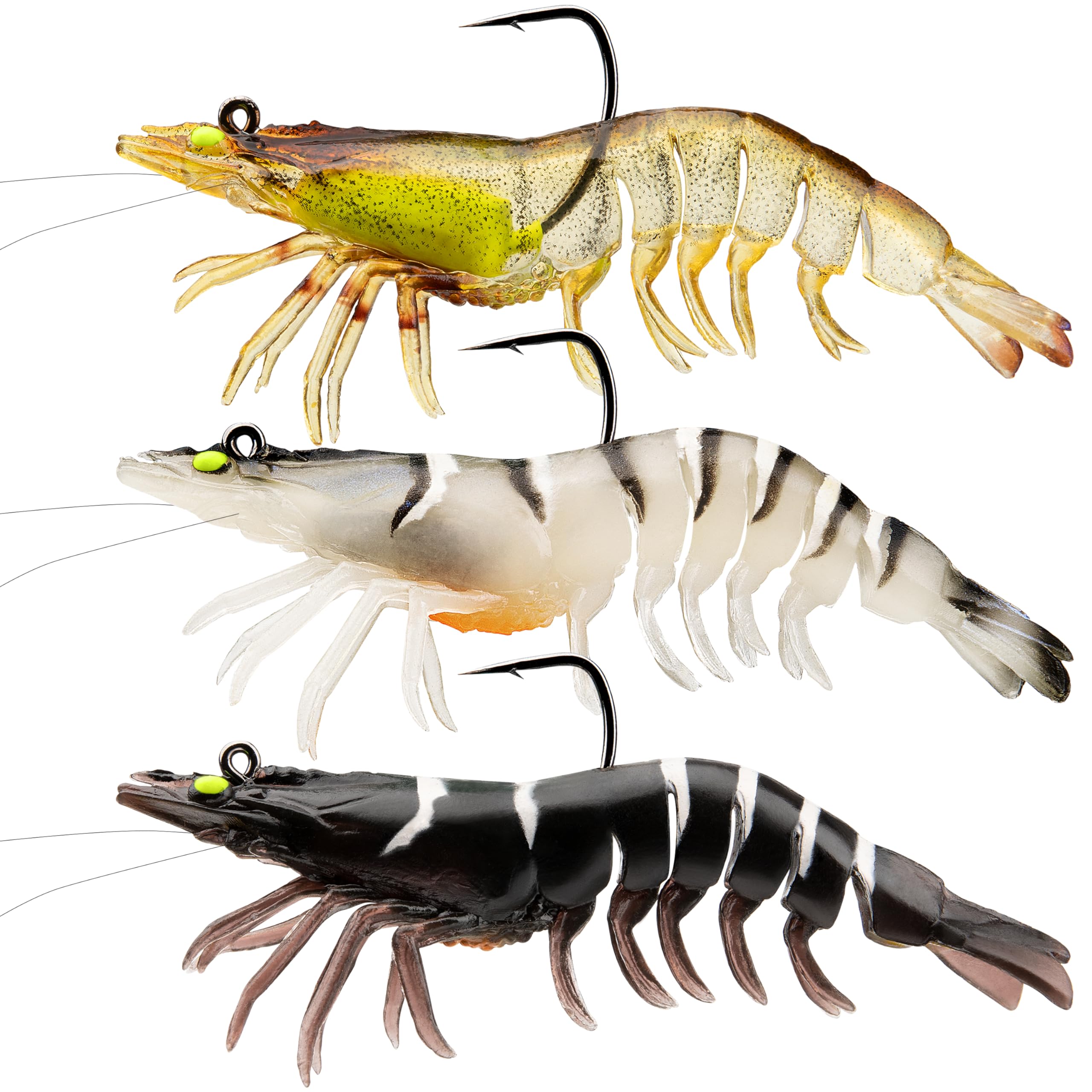 

TRUSCEND Prerig Jig Worm Soft Lure For Freshwater and Saltwater 9cm