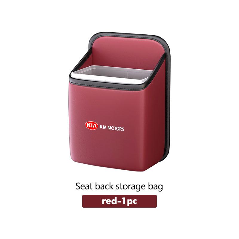 

For KIA Portable Car Cup Holder Waterproof Trash Bag Hanging Large Capacity Storage Bags Sorento Stinger Soul Spectra Niro