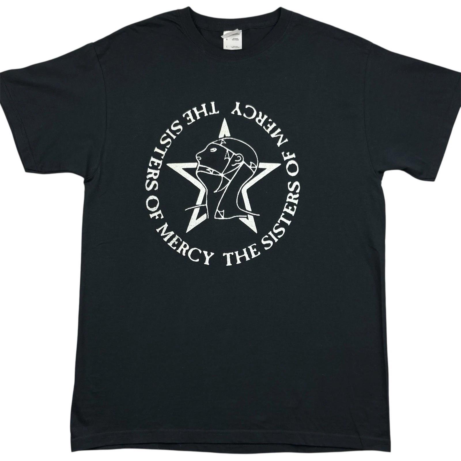 The Sisters Of Mercy Soundwave 2012 Tour T Shirt Mens Size L Black Rock Band Tee S