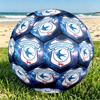 Cardiff City FC Print Size 5 Soccer Ball, PU Wear Resistant Football for Match Training and Daily Practice, Birthday Gift for Soccer Fans
