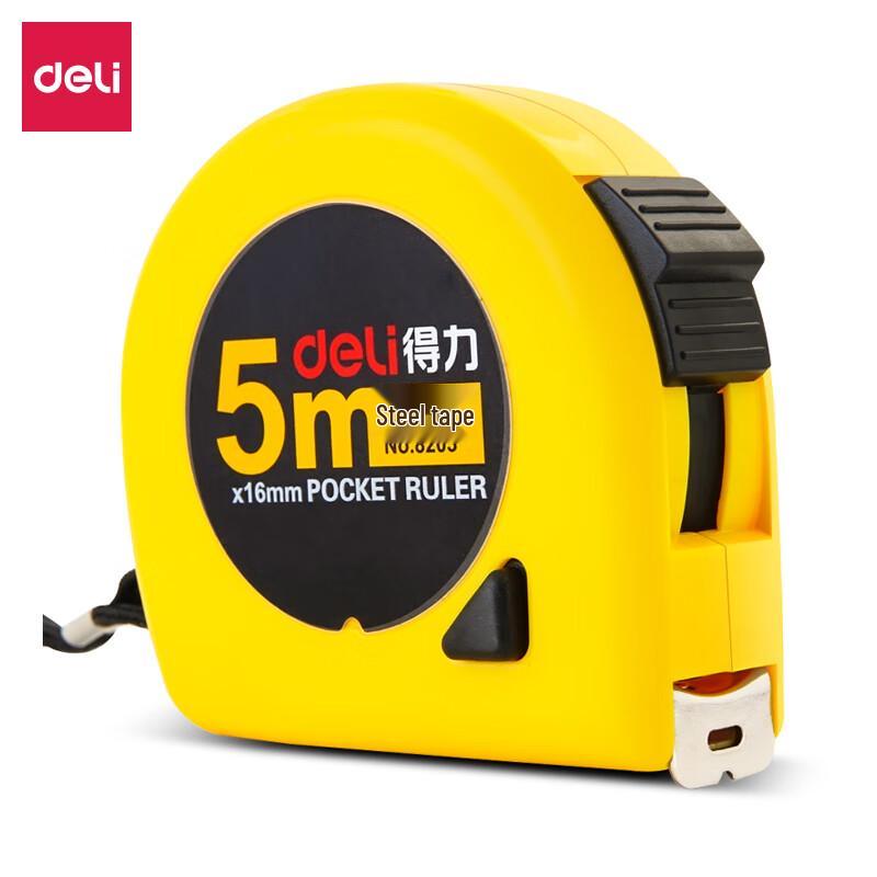 Deli 5m Locking Steel Tape Measure